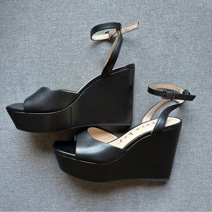 Black Wedges Sz8 [Copper Key]